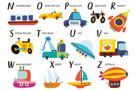 Abeceda: dopravní prostředek