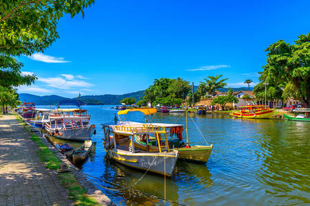 Embankment in Paraty