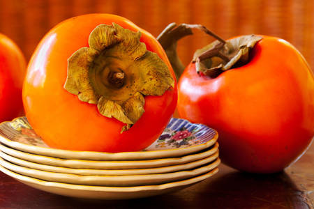 Ripe persimmon