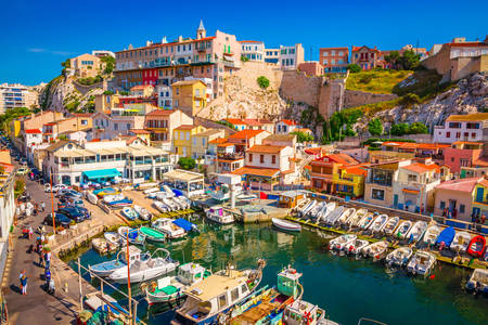 Fishing harbor of Vallon des Auffes